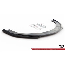 Maxton - Lame Du Pare-Chocs Avant V.2 Bentley Continental GT V8 S Mk2 Noir Brillant