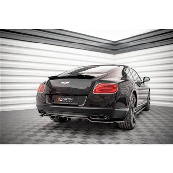 Maxton - Arriere Lame (avec une barre verticale) Bentley Continental GT V8 S Mk2 Noir Brillant