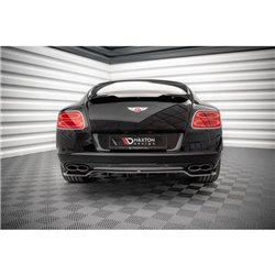 Maxton - Arriere Lame (avec une barre verticale) Bentley Continental GT V8 S Mk2 Noir Brillant