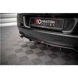 Maxton - Arriere Lame (avec une barre verticale) Bentley Continental GT V8 S Mk2 Noir Brillant