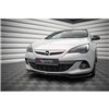 Maxton - Lame Du Pare-Chocs Avant V.2 Opel Astra GTC OPC-Line J Noir Brillant