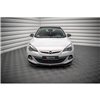Maxton - Lame Du Pare-Chocs Avant V.2 Opel Astra GTC OPC-Line J Noir Brillant
