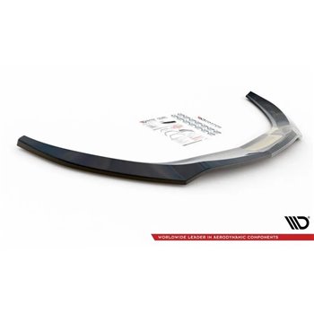 Maxton - Lame Du Pare-Chocs Avant V.2 Opel Astra GTC OPC-Line J Noir Brillant