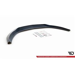 Maxton - Lame Du Pare-Chocs Avant V.2 Opel Astra GTC OPC-Line J Noir Brillant