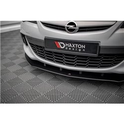 Maxton - Street Pro Lame Du Pare-Chocs Avant Opel Astra GTC OPC-Line J Noir