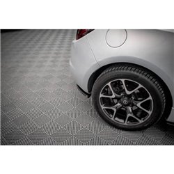 Maxton - Lames De Pare-Chocs Arrière Latérales V.1 Opel Astra GTC OPC-Line J Noir Brillant