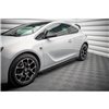 Maxton - Rajouts Des Bas De Caisse Opel Astra GTC OPC-Line J Noir Brillant