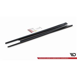 Maxton - Rajouts Des Bas De Caisse Opel Astra GTC OPC-Line J Noir Brillant