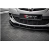 Maxton - Street Pro Lame Du Pare-Chocs Avant V.1 Opel Astra GTC OPC-Line J Noir + Rabats Brillant 