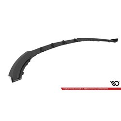 Maxton - Street Pro Lame Du Pare-Chocs Avant V.1 Opel Astra GTC OPC-Line J Noir + Rabats Brillant 
