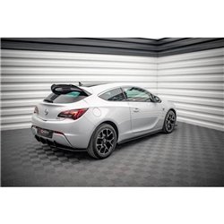 Maxton - Street Pro Rajouts Des Bas De Caisse Opel Astra GTC OPC-Line J Noir-Rouge