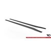 Maxton - Street Pro Rajouts Des Bas De Caisse Opel Astra GTC OPC-Line J Noir-Rouge