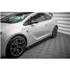 Maxton - Street Pro Rajouts Des Bas De Caisse Opel Astra GTC OPC-Line J Noir