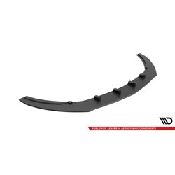 Maxton - Street Pro Lame Du Pare-Chocs Avant Opel Astra GTC OPC-Line J Noir-Rouge