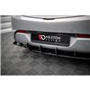 Maxton - Street Pro Diffuseur Arrière Complet Opel Astra GTC OPC-Line J Rouge + Rabats Brillant