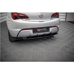 Maxton - Street Pro Central Diffuseur Arriere Opel Astra GTC OPC-Line J Noir