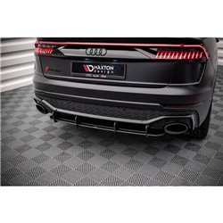 Maxton - Street Pro Central Diffuseur Arriere Audi RSQ8 Mk1 Noir