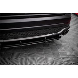 Maxton - Street Pro Central Diffuseur Arriere Audi RSQ8 Mk1 Noir