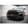 Maxton - Lame Du Pare-Chocs Avant V.2 Audi RSQ8 Mk1 Noir Brillant