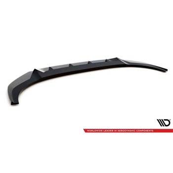 Maxton - Lame Du Pare-Chocs Avant V.2 Audi RSQ8 Mk1 Noir Brillant