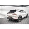 Maxton - Arriere Lame (avec une barre verticale) Ford Mustang Mach-E Mk1 Noir Brillant