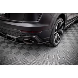Maxton - Lames De Pare-Chocs Arrière Latérales Audi RSQ8 Mk1 Noir Brillant