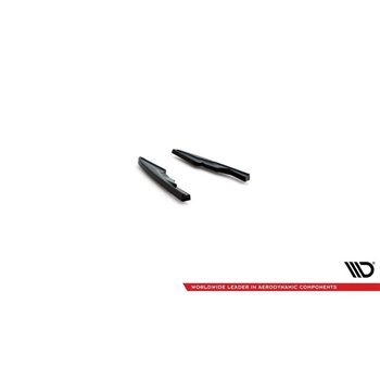 Maxton - Lames De Pare-Chocs Arrière Latérales Audi RSQ8 Mk1 Noir Brillant