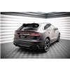 Maxton - Street Pro Central Diffuseur Arriere Audi RSQ8 Mk1 Rouge