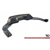 Maxton - Arriere Lame (avec une barre verticale) BMW X6 M-Pack F16 Noir Brillant