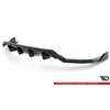Maxton - Arriere Lame (avec une barre verticale) BMW X6 M-Pack F16 Noir Brillant