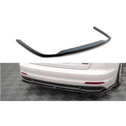 Maxton - Arriere Splitter Audi A6 C8 Noir Brillant