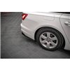 Maxton - Arriere Lame Audi A6 C8 Noir Brillant