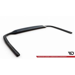 Maxton - Arriere Lame Audi A6 C8 Noir Brillant