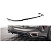 Maxton - Arriere Splitter (avec une barre verticale) V.3 BMW X6 M-Pack G06 Noir Brillant