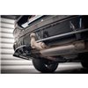 Maxton - Arriere Lame (avec une barre verticale) V.3 BMW X6 M-Pack G06 Noir Brillant