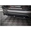 Maxton - Arriere Lame (avec une barre verticale) V.3 BMW X6 M-Pack G06 Noir Brillant