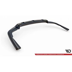 Maxton - Arriere Lame (avec une barre verticale) V.3 BMW X6 M-Pack G06 Noir Brillant