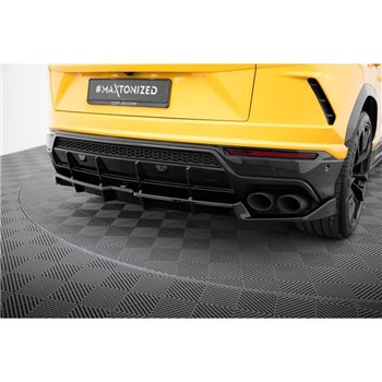 Maxton - Arriere Splitter (avec une barre verticale) Lamborghini Urus Mk1