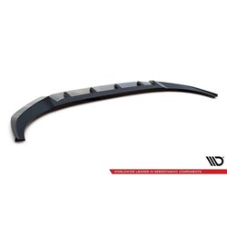 Maxton - Lame Du Pare-Chocs Avant V.1 Audi RSQ8 Mk1 Noir Brillant