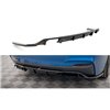Maxton - Arriere Splitter (avec une barre verticale) BMW 2 M-Pack F22 Noir Brillant