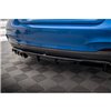 Maxton - Arriere Lame (avec une barre verticale) BMW 2 M-Pack F22 Noir Brillant