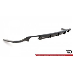 Maxton - Arriere Lame (avec une barre verticale) BMW 2 M-Pack F22 Noir Brillant
