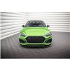 Maxton - Street Pro Lame Du Pare-Chocs Avant Audi RS5 F5 Facelift Noir-Rouge