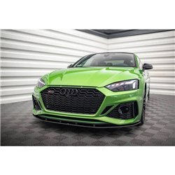 Maxton - Street Pro Lame Du Pare-Chocs Avant Audi RS5 F5 Facelift Noir-Rouge