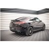 Maxton - Arriere Lame (avec une barre verticale) Mercedes-Benz GLE Coupe AMG-Line C167 / C167 Facelift Noir Brillant
