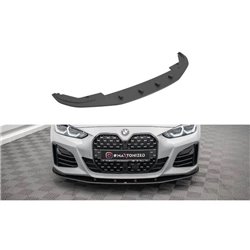 Maxton - Street Pro Lame Du Pare-Chocs Avant BMW 4 Gran Coupe M-Pack G26 Noir-Rouge