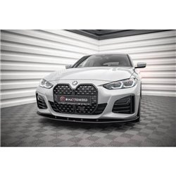 Maxton - Street Pro Lame Du Pare-Chocs Avant BMW 4 Gran Coupe M-Pack G26 Noir-Rouge