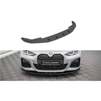 Maxton - Street Pro Lame Du Pare-Chocs Avant BMW 4 Gran Coupe M-Pack G26 Noir