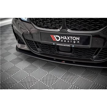 Maxton - Street Pro Lame Du Pare-Chocs Avant BMW 3 M-Pack G20 / G21 Noir