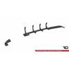 Maxton - Street Pro Central Diffuseur Arriere Peugeot 208 GTi Mk1 Noir-Rouge